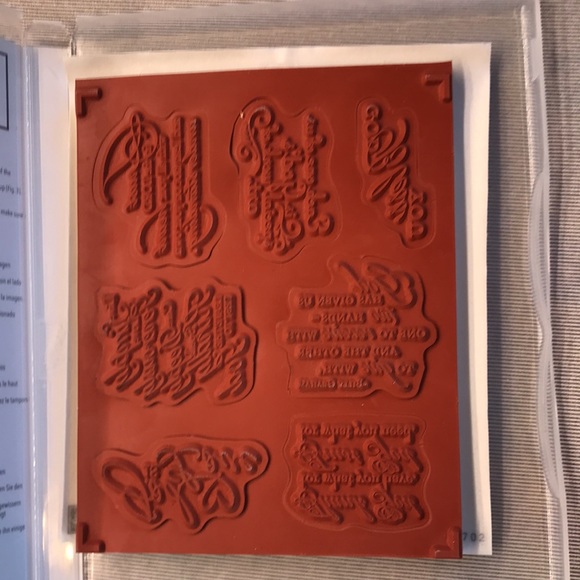Stampin' Up Stamp Set Trust God - Picture 2 of 3